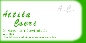 attila cseri business card
